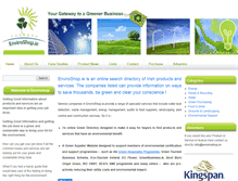 Tablet Screenshot of enviroshop.ie